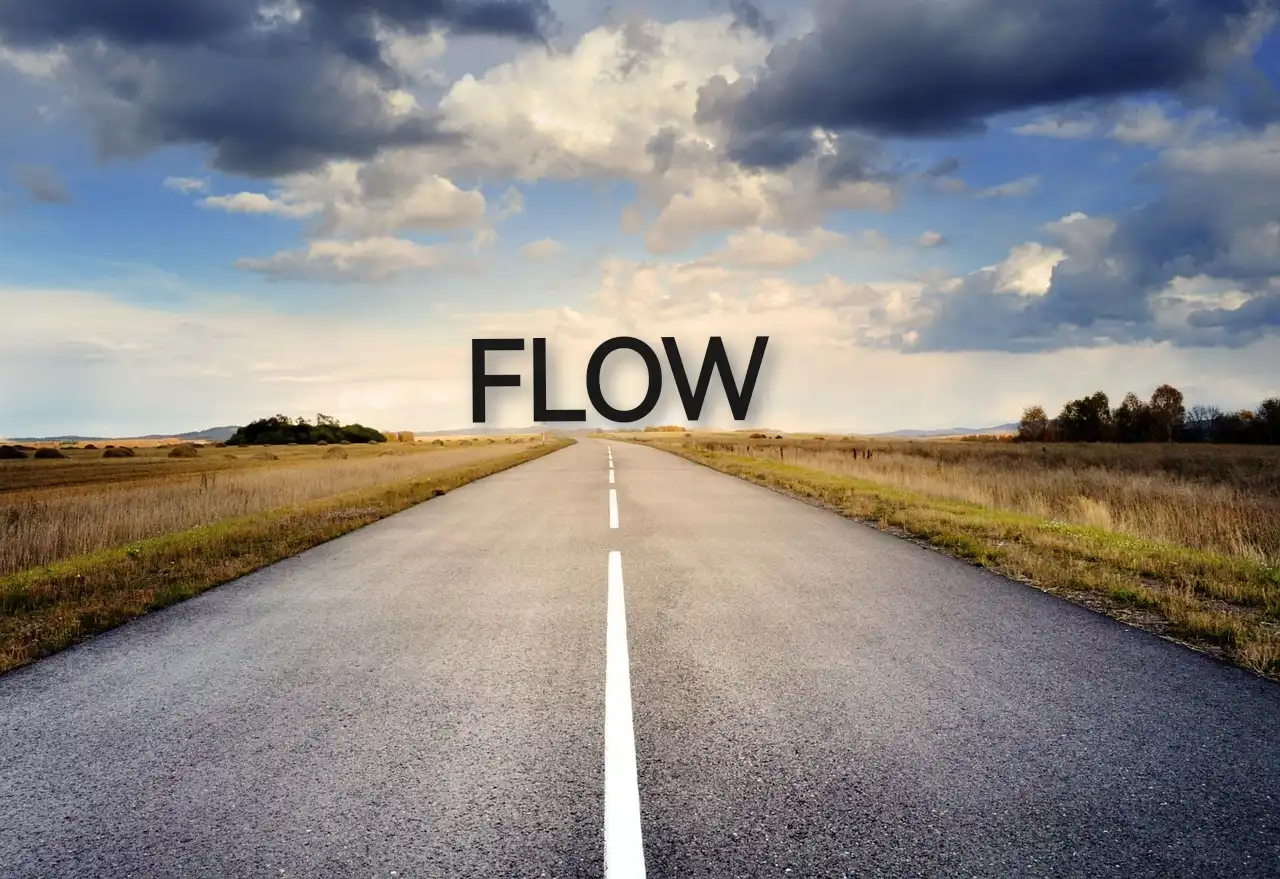flow zustand erreichen arbeiten im mentalen flow mentaltraining positive ausrichtung fokus entwickeln autofokus leichtigkeit strasse zum erfolg